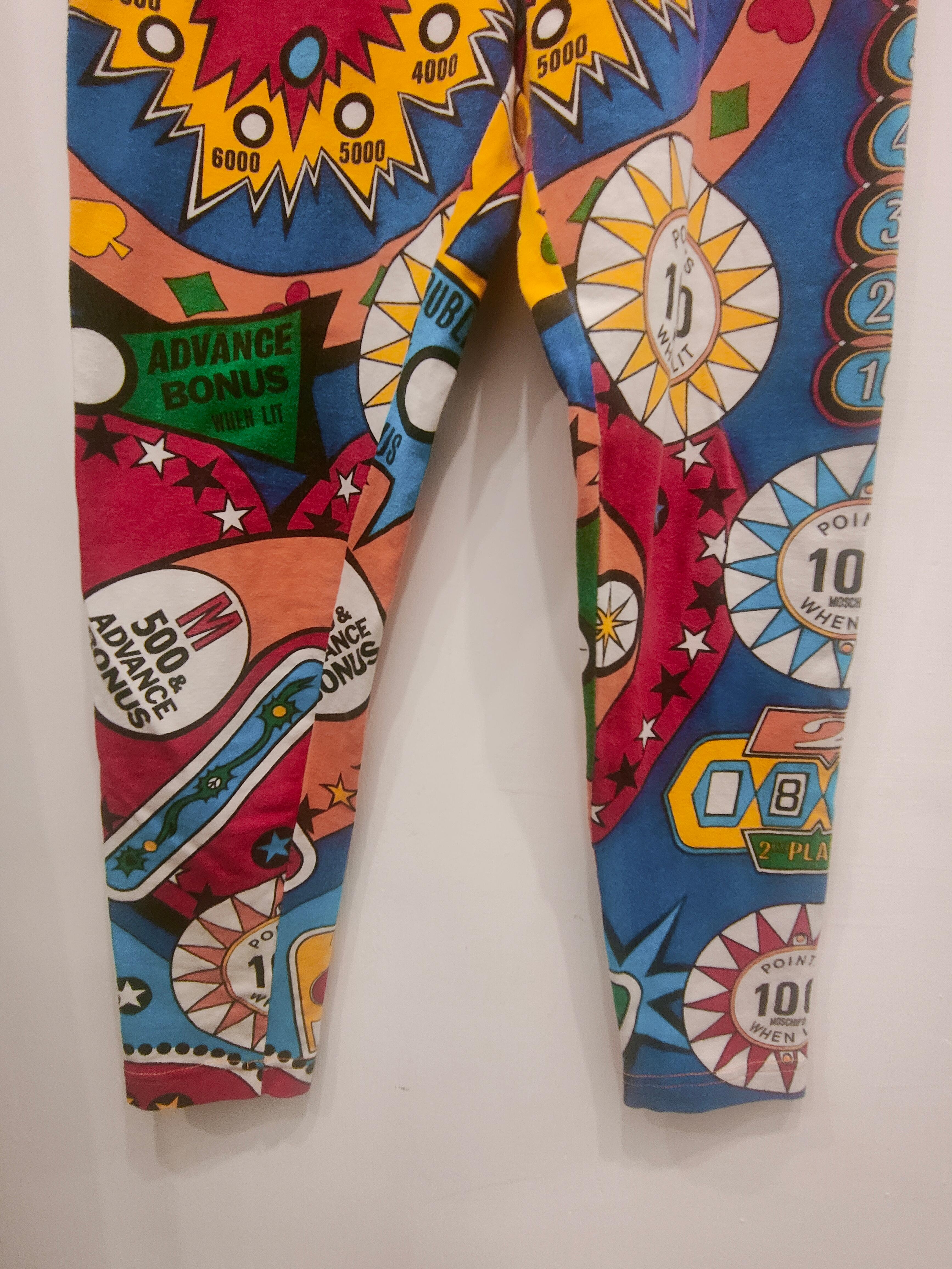 De las mujeres Leggins multicolor Moschino - pantalones en venta