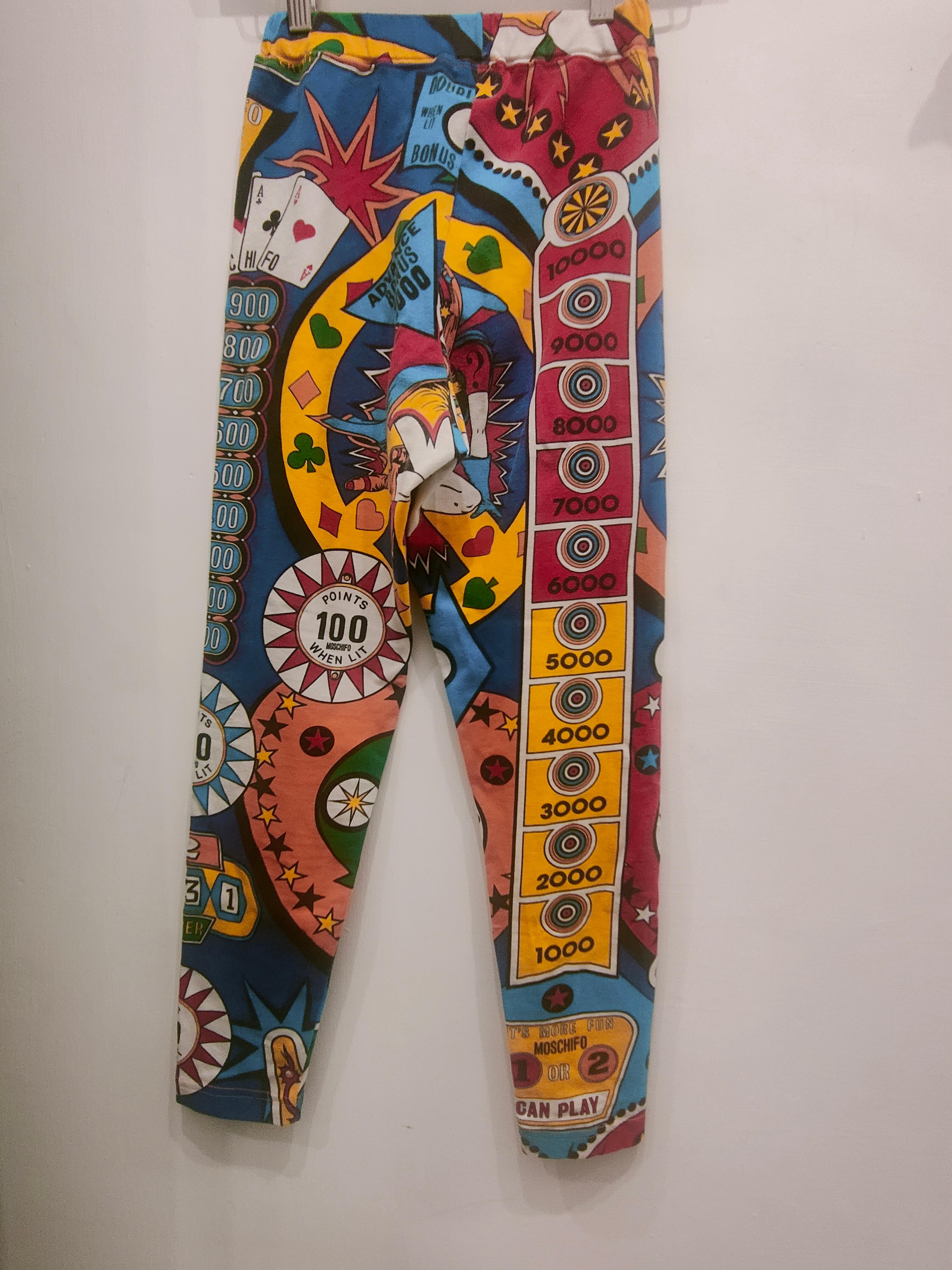 Leggins multicolor Moschino - pantalones en venta 2