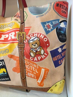 Moschino mehrfarbig Limited Edition Capri Henkeltasche