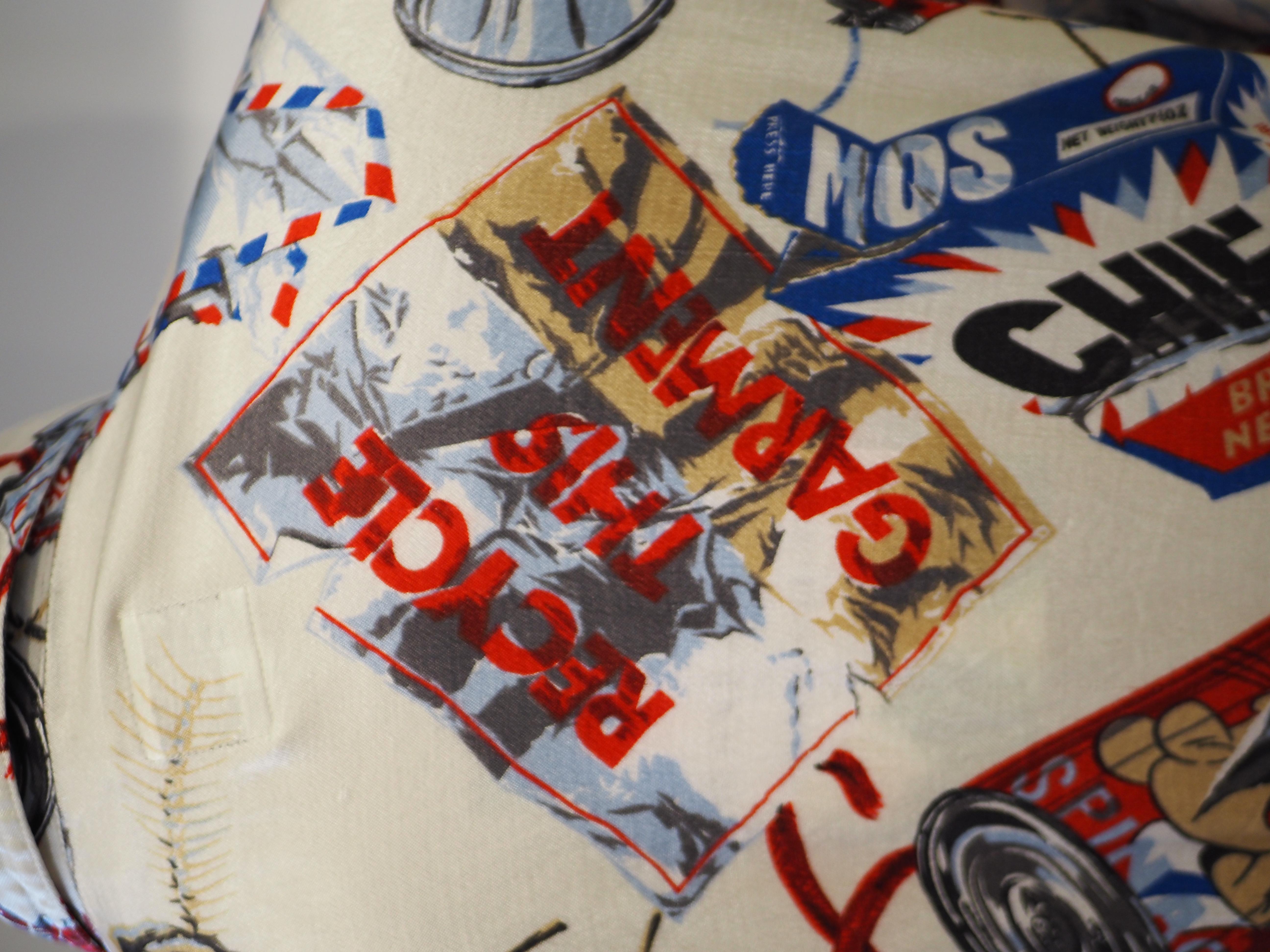 Camicia multicolore Moschino in vendita 11