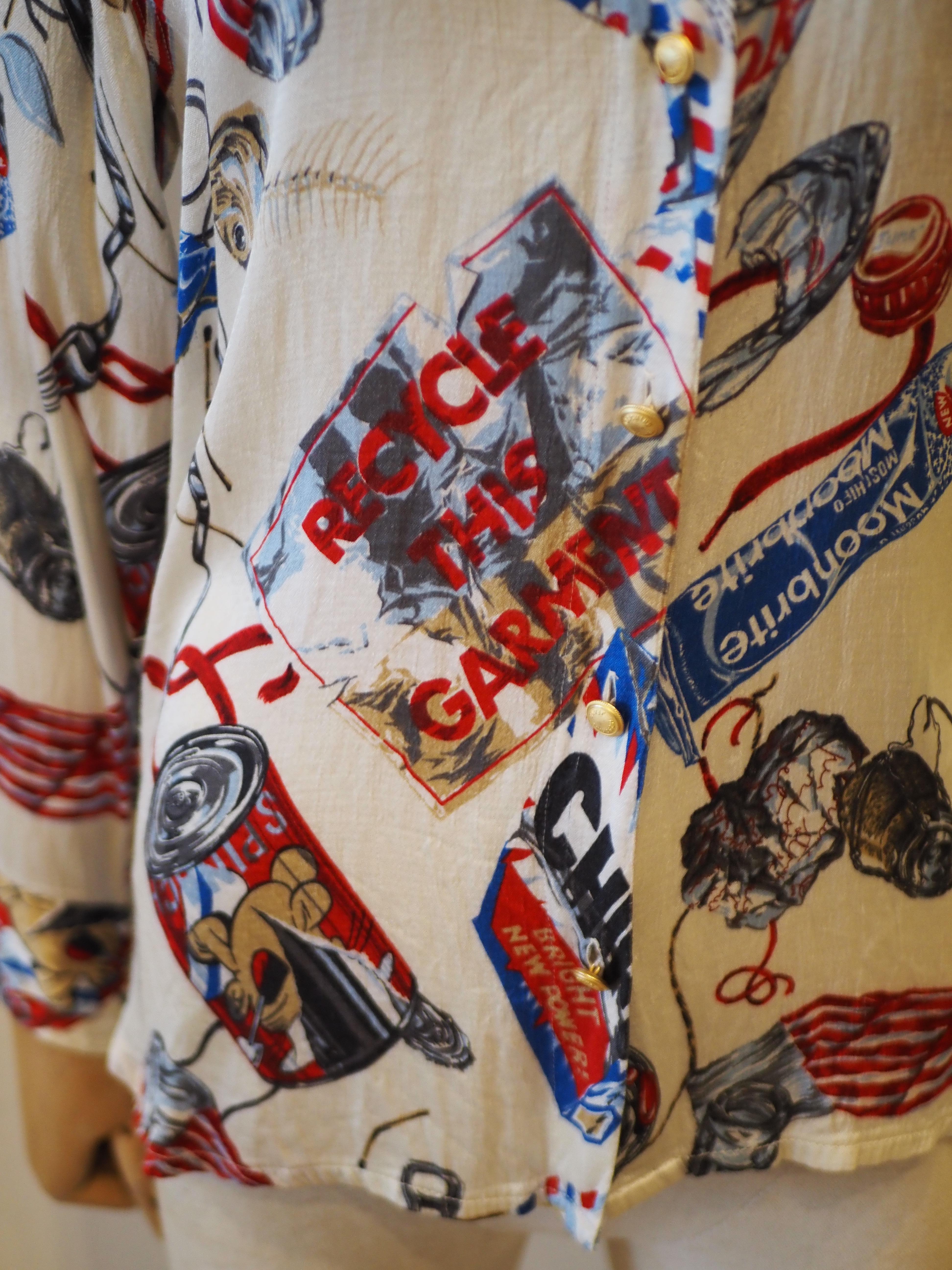 Camicia multicolore Moschino In condizioni ottime in vendita a Capri, IT