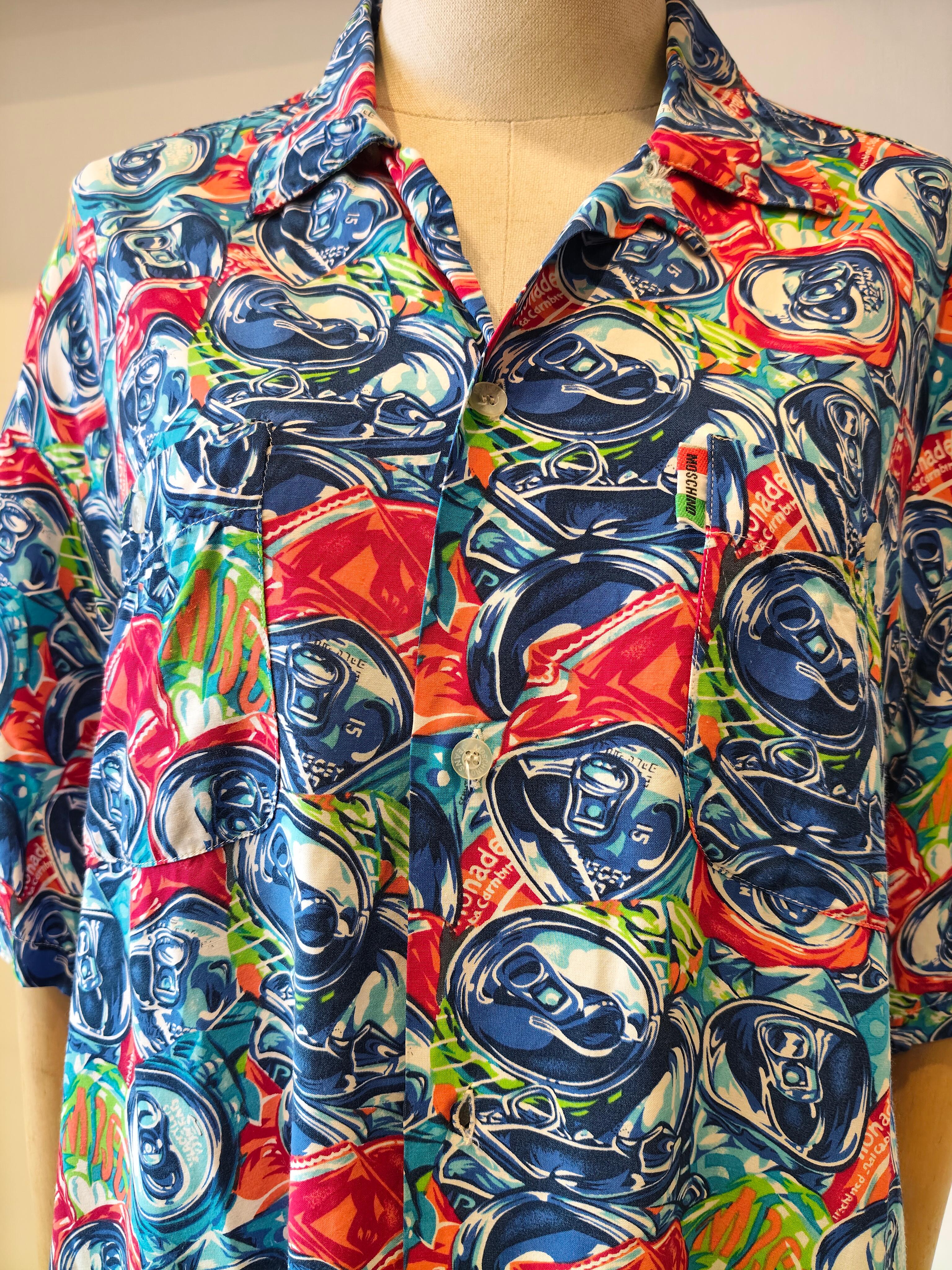 Camicia multicolore Moschino in vendita 2