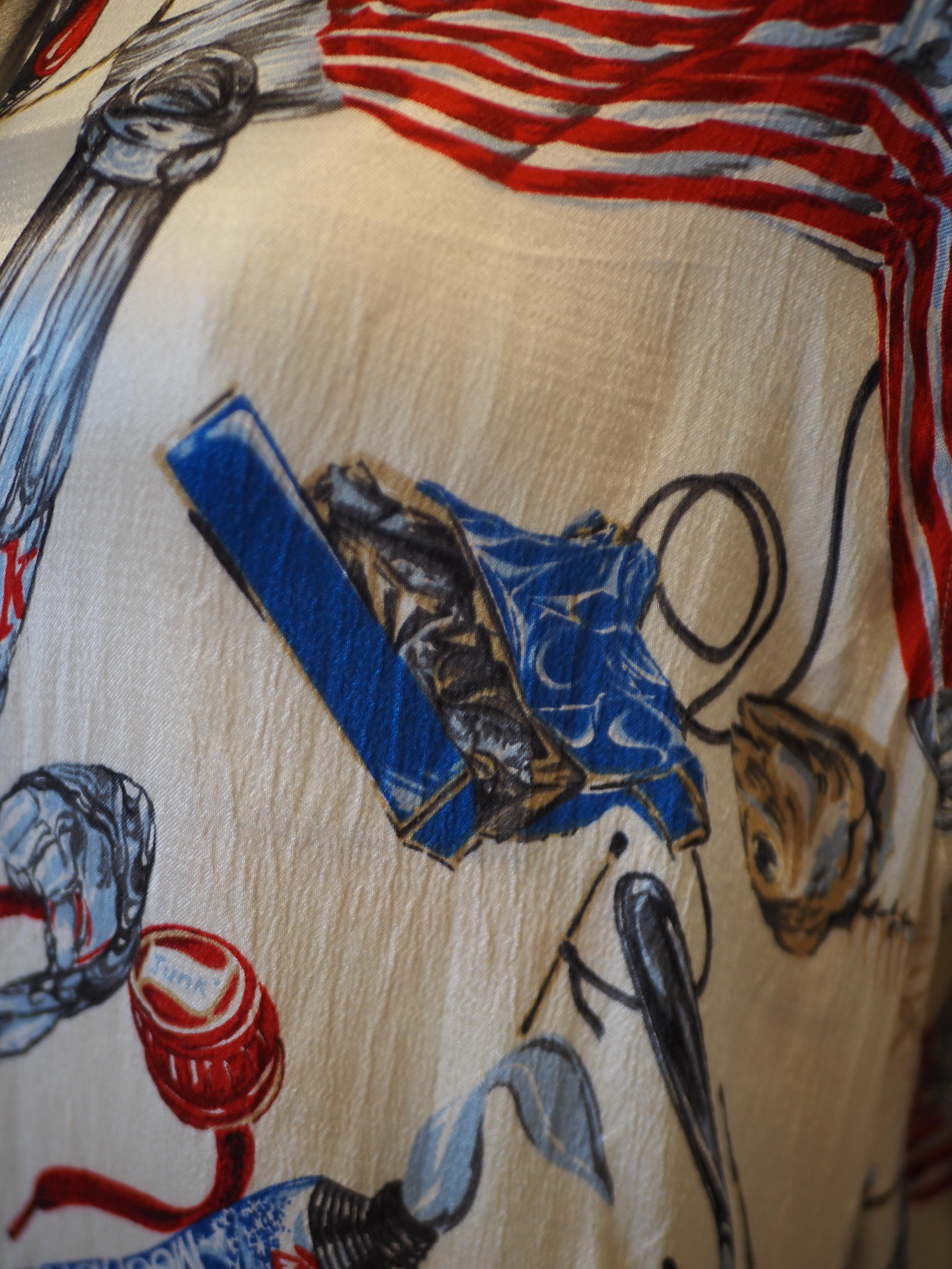Camicia multicolore Moschino in vendita 4