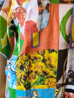 Moschino 1990s Vintage Multicoloured Unisex Shirt Made in Italy Size S