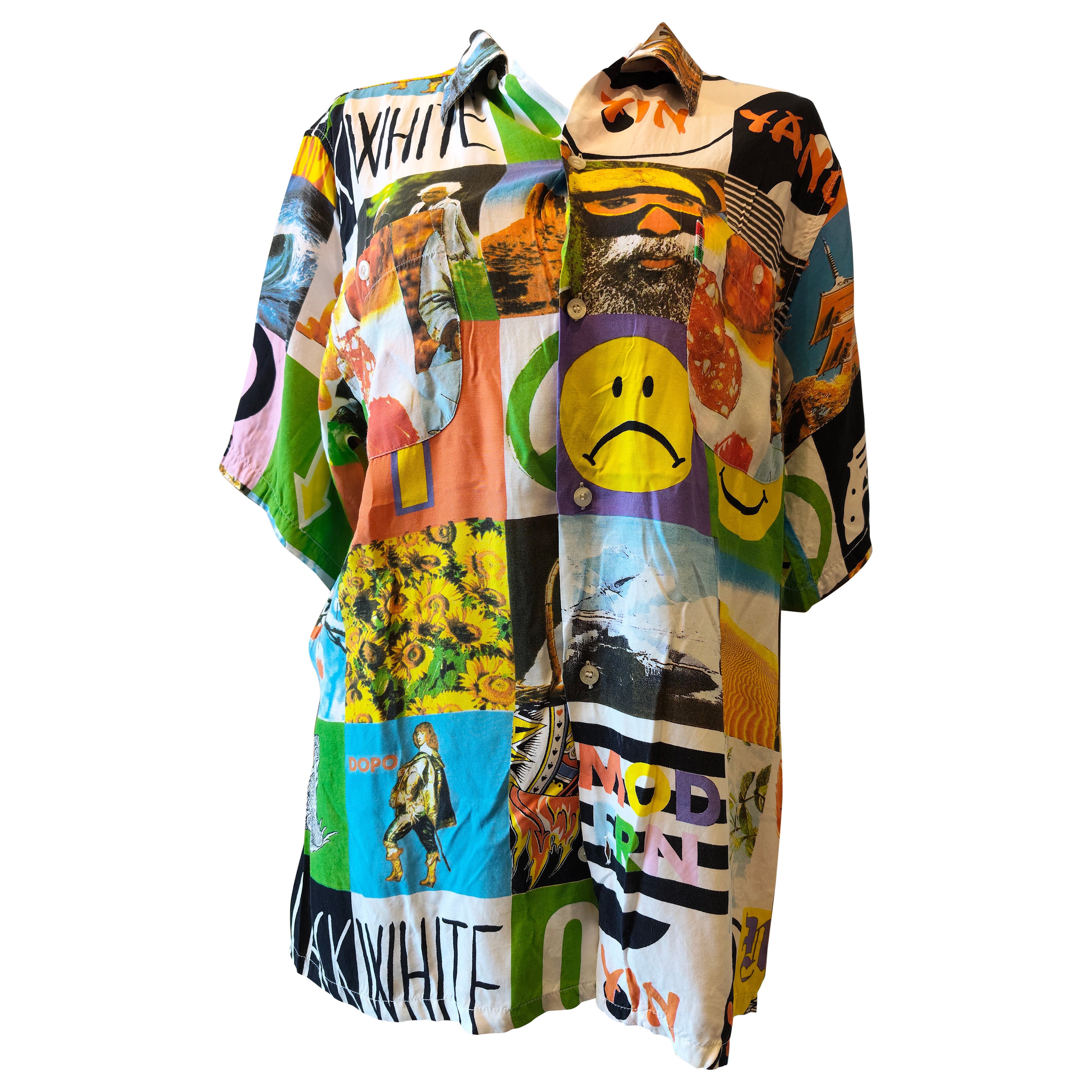 Moschino multicoloured vintage shirt
