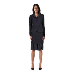 Moschino Navy Blazer 
Rock Set Größe M