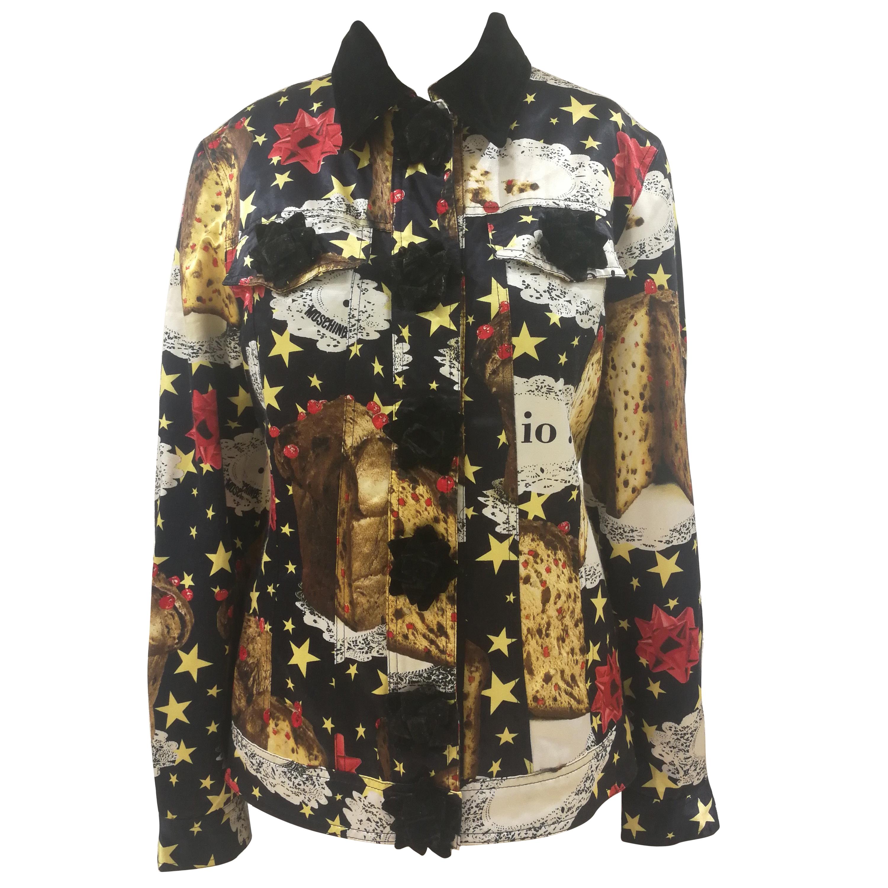 Giacca Panettone Moschino in vendita