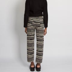 Moschino Printed Peace & Love Monogram 90's Trousers