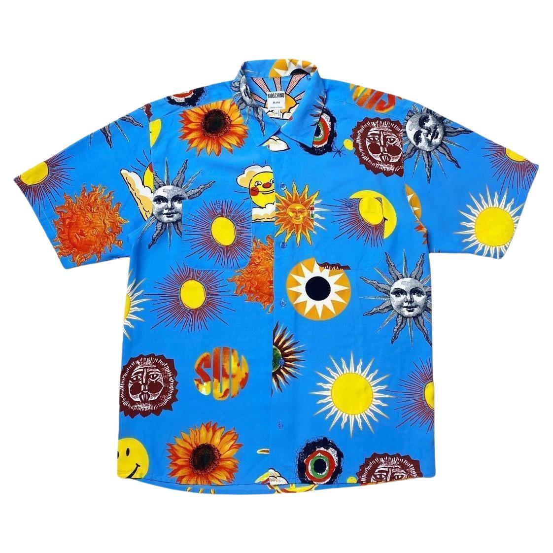 Moschino Printed Sun Shirt  For Sale
