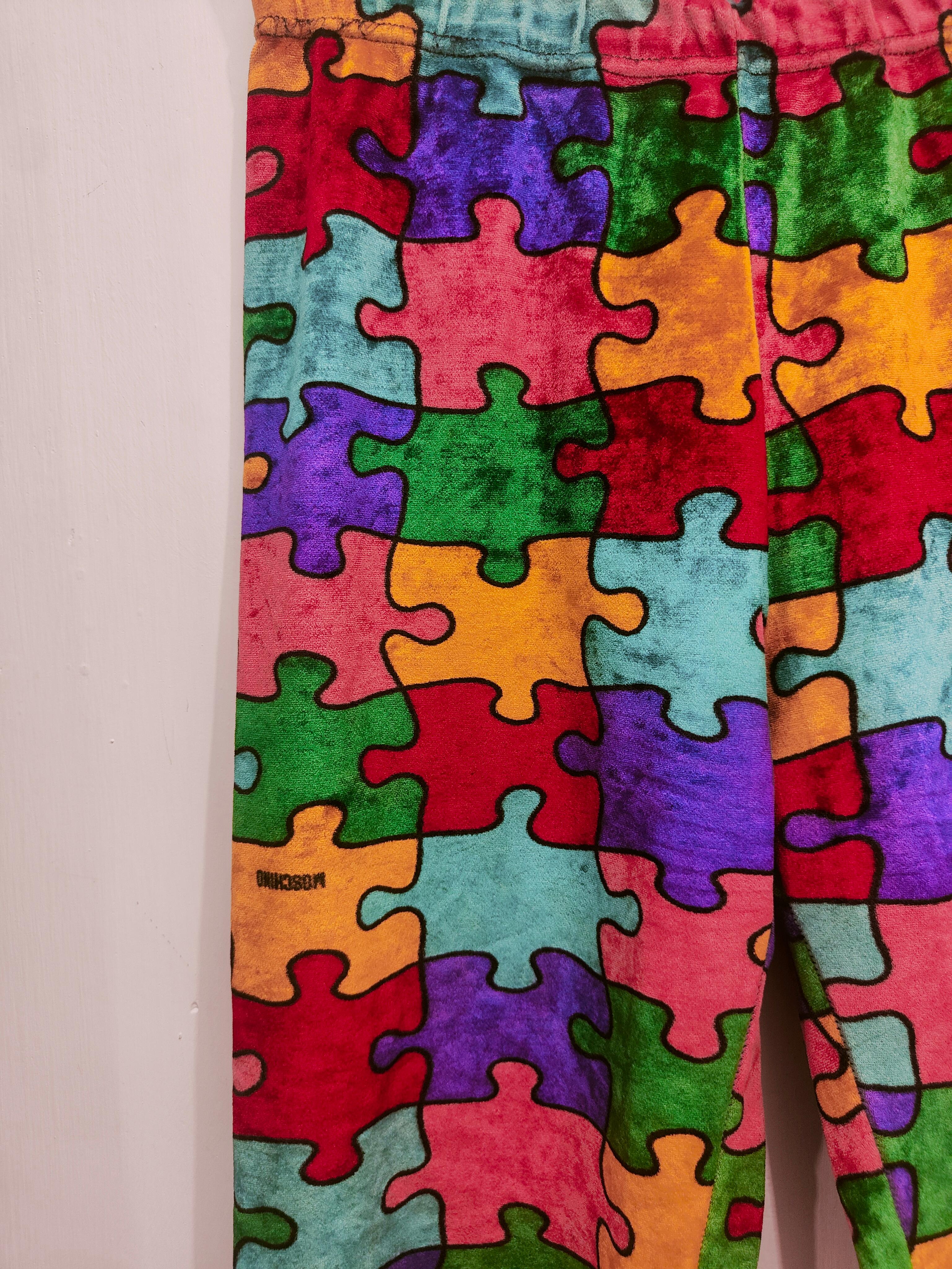 Leggins Moschino Puzzle
totalmente made in italy 
talla 2