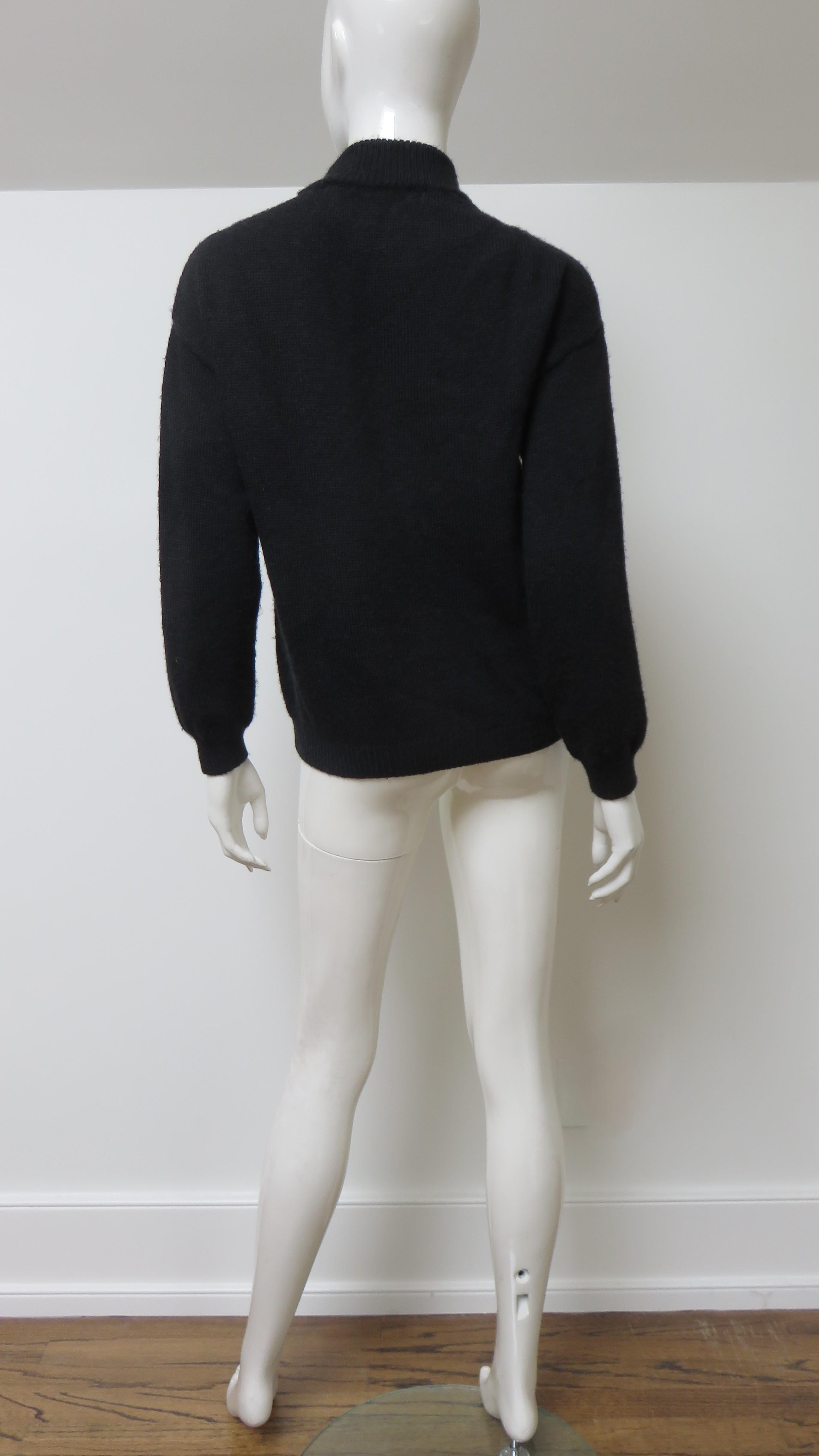 Moschino Question Mark Sweater For Sale 4