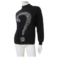 Moschino Fragezeichen-Pullover
