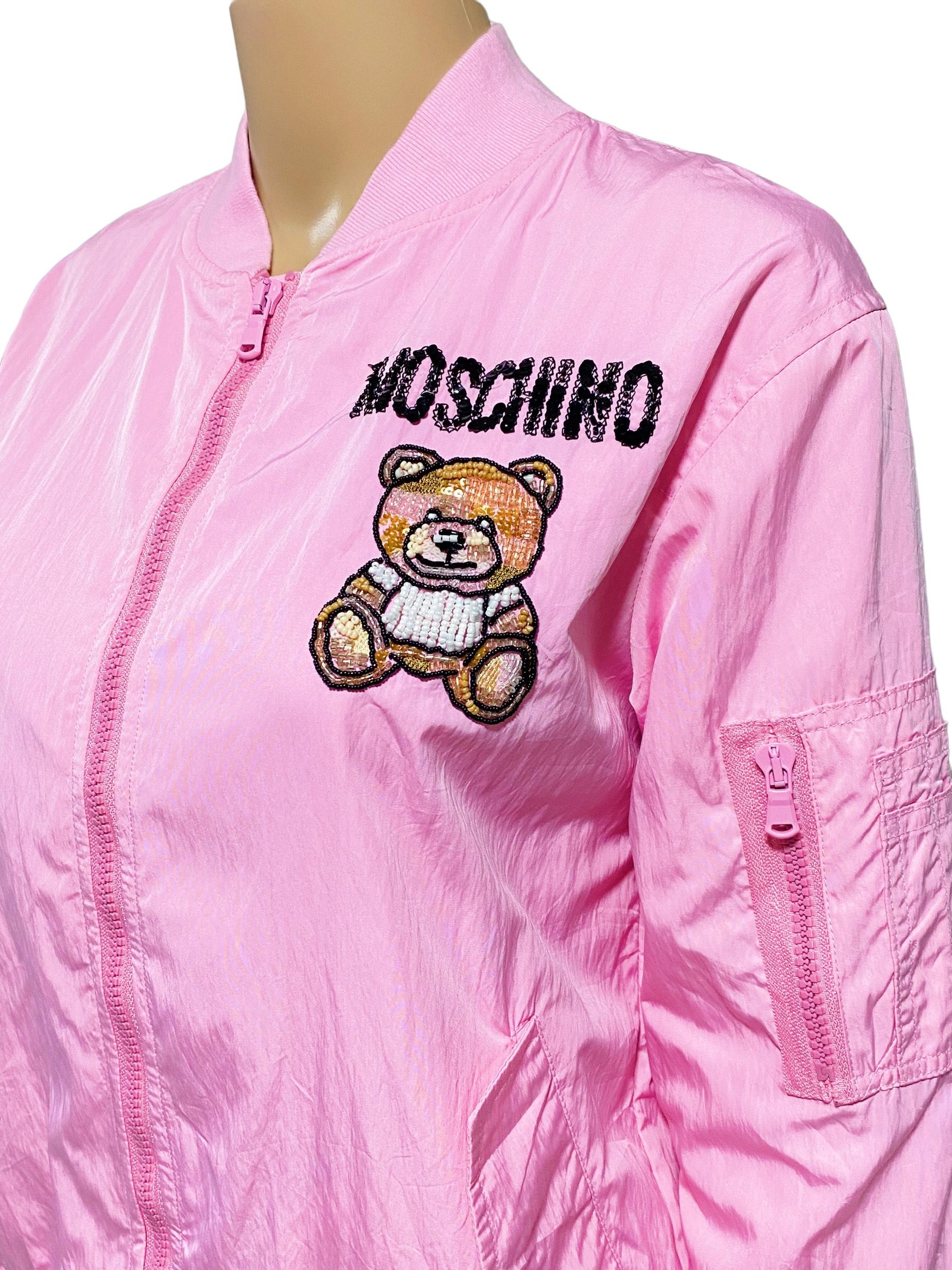 moschino bomber jacket