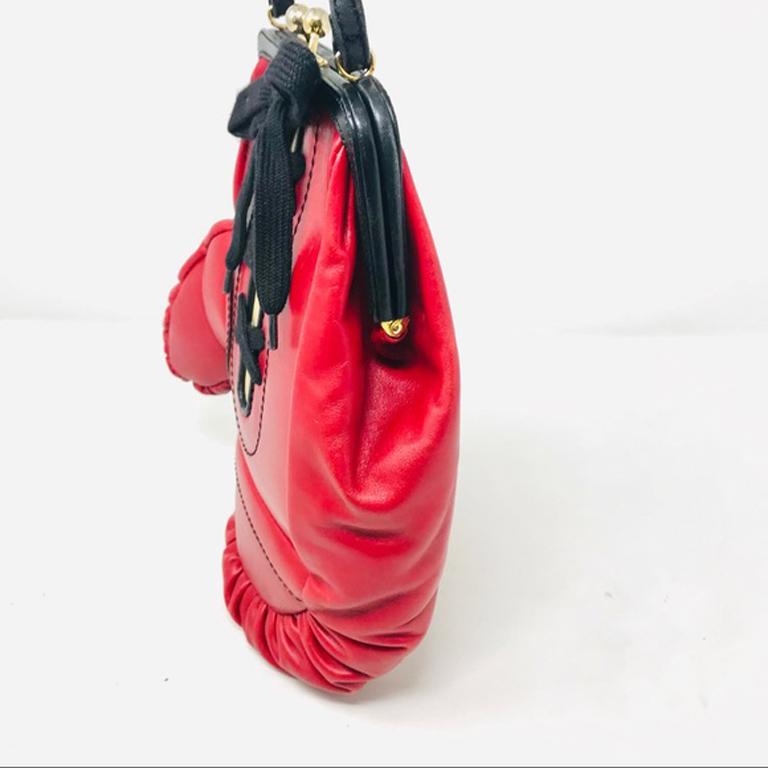 moschino glove bag