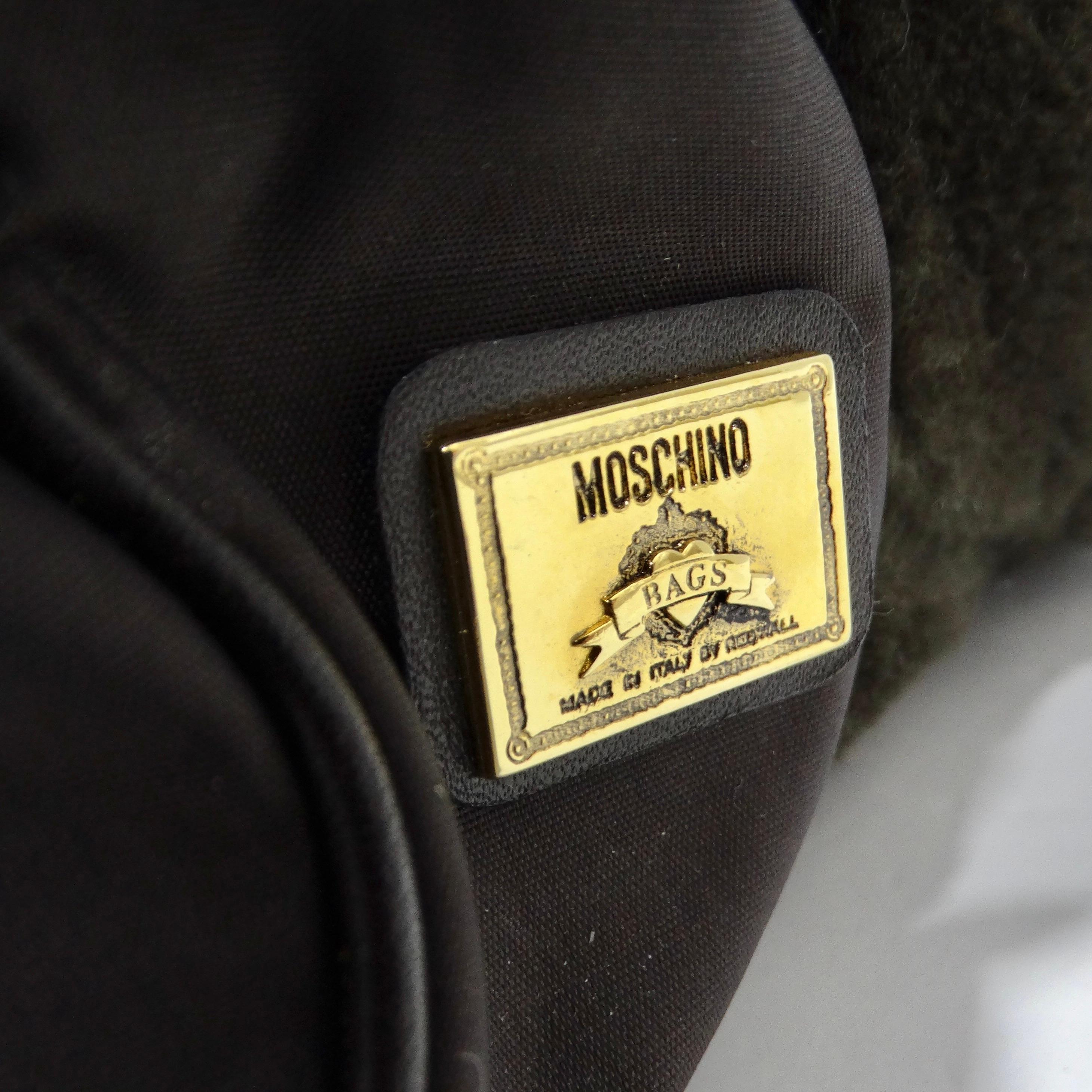Sac à dos ours Moschino Redwall des années 1990 en vente 7