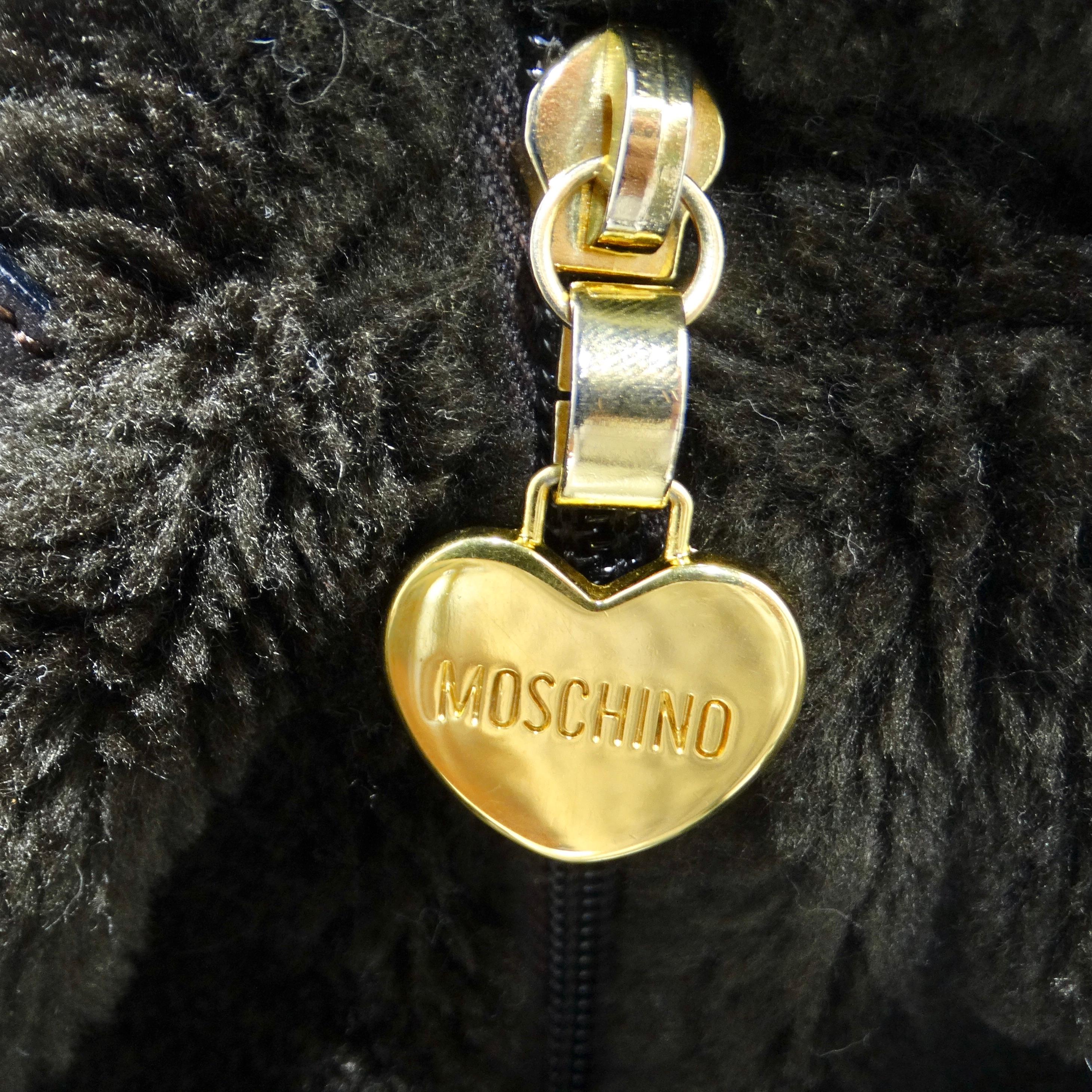 Moschino Redwall 1990s Teddy Bear Backpack For Sale 1
