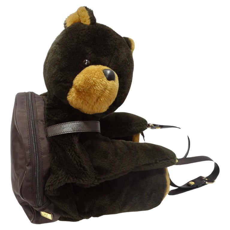 Moschino Redwall 1990s Teddy Bear Backpack For Sale at 1stDibs display picture 2