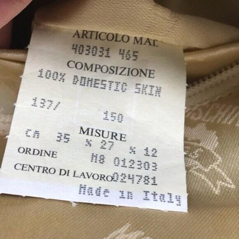 Moschino Marrón Caramelo Los Fashionistas Que Coman Pastel Bolsa en venta 2