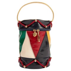 MOSCHINO Redwall Drum Novelty Top Handle Bag, late 1980s/early 1990s