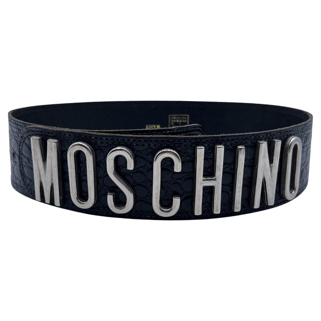 1980s Moschino Redwall leather hearts belt For Sale at 1stDibs
