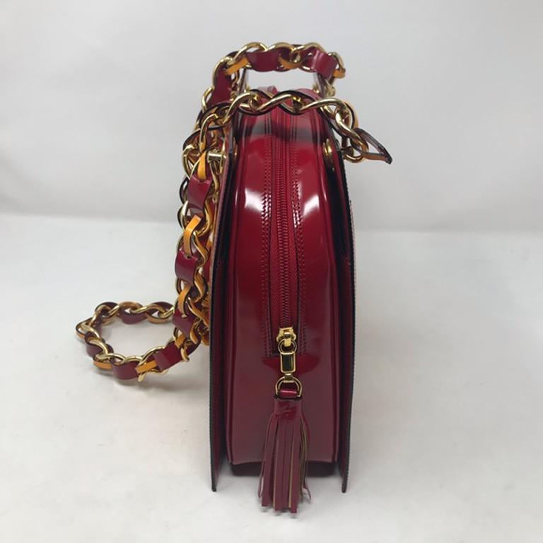 Moschino redwall vintage roma amor red bag purse

New and never used vintage Moschino bag by Redwall from 1994 and featured in the Moschino ? Book from 2001 put out by SKIRA- Museum Quality and in Pristine condition - amazing for its age. For the