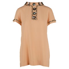 Used Moschino Sequin Embellished Blouse