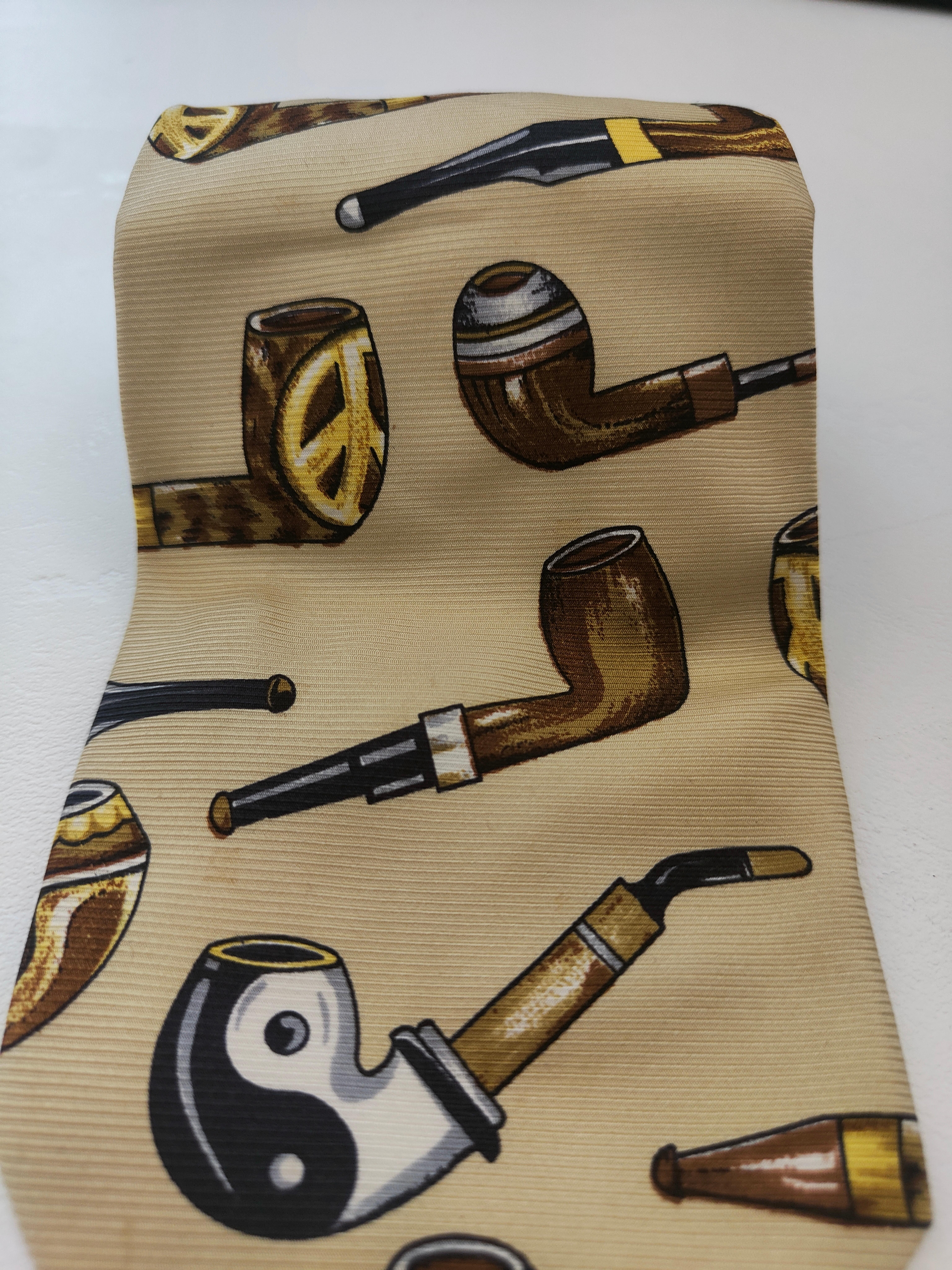 Moschino silk tie For Sale 1
