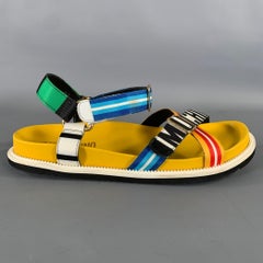 MOSCHINO Sandalias geométricas multicolor talla 12