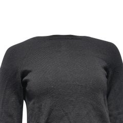 Moschino Sweater in Black Virgin Wool