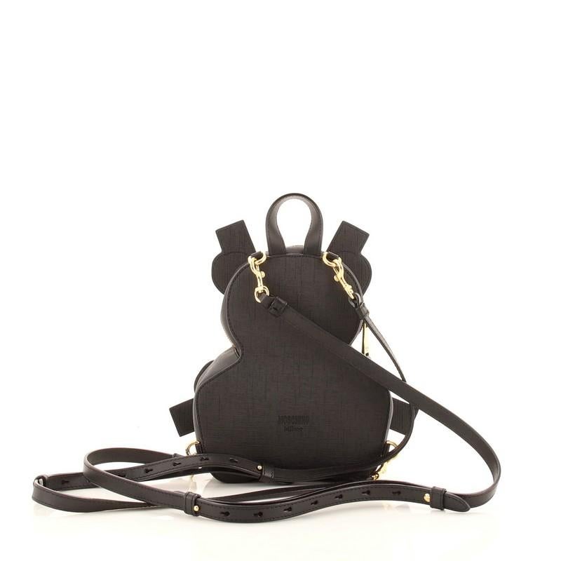 moschino backpack bear