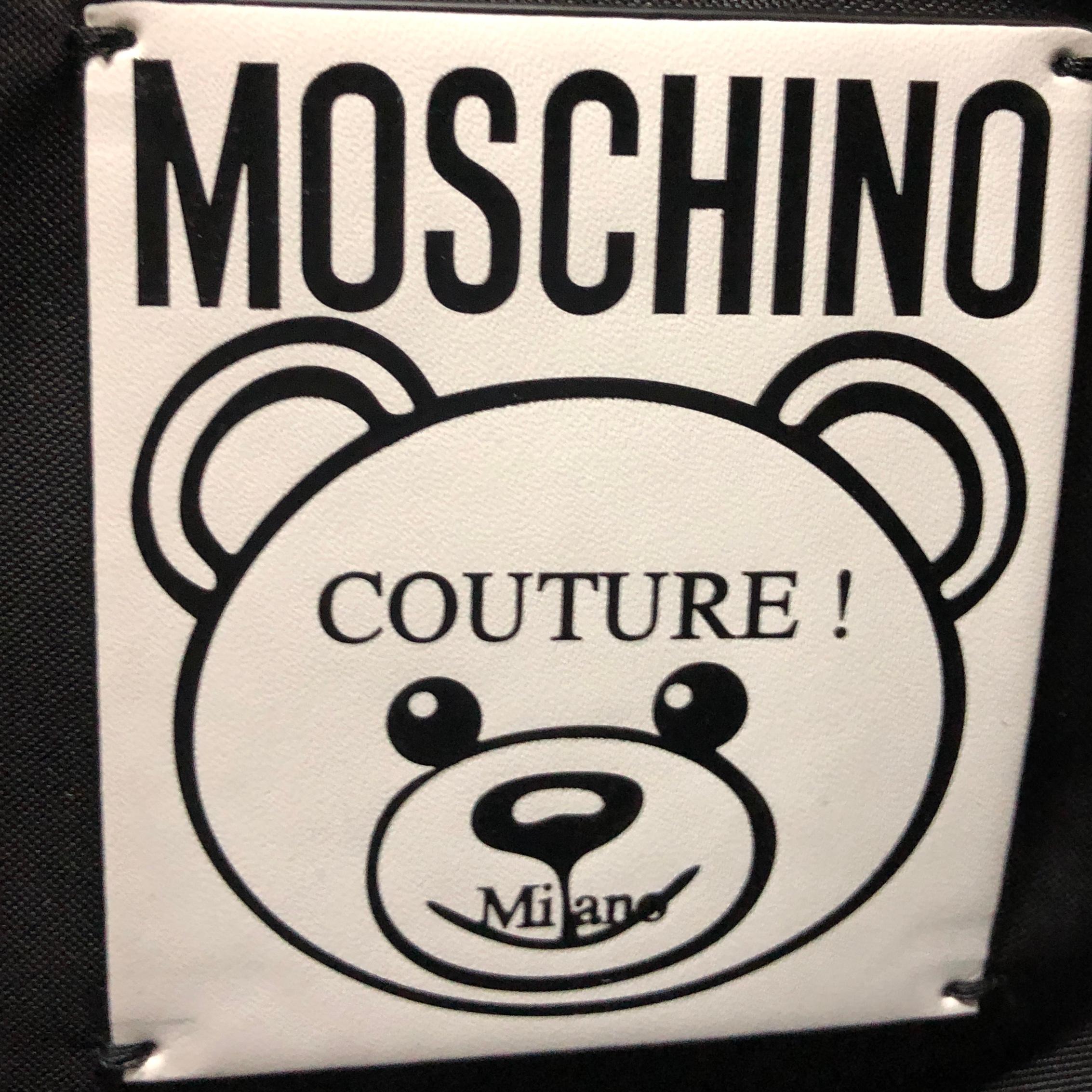 Moschino Teddy Bear Tote Printed PVC Medium 1