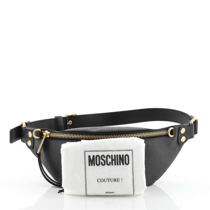 Moschino teddy bear belt bag top