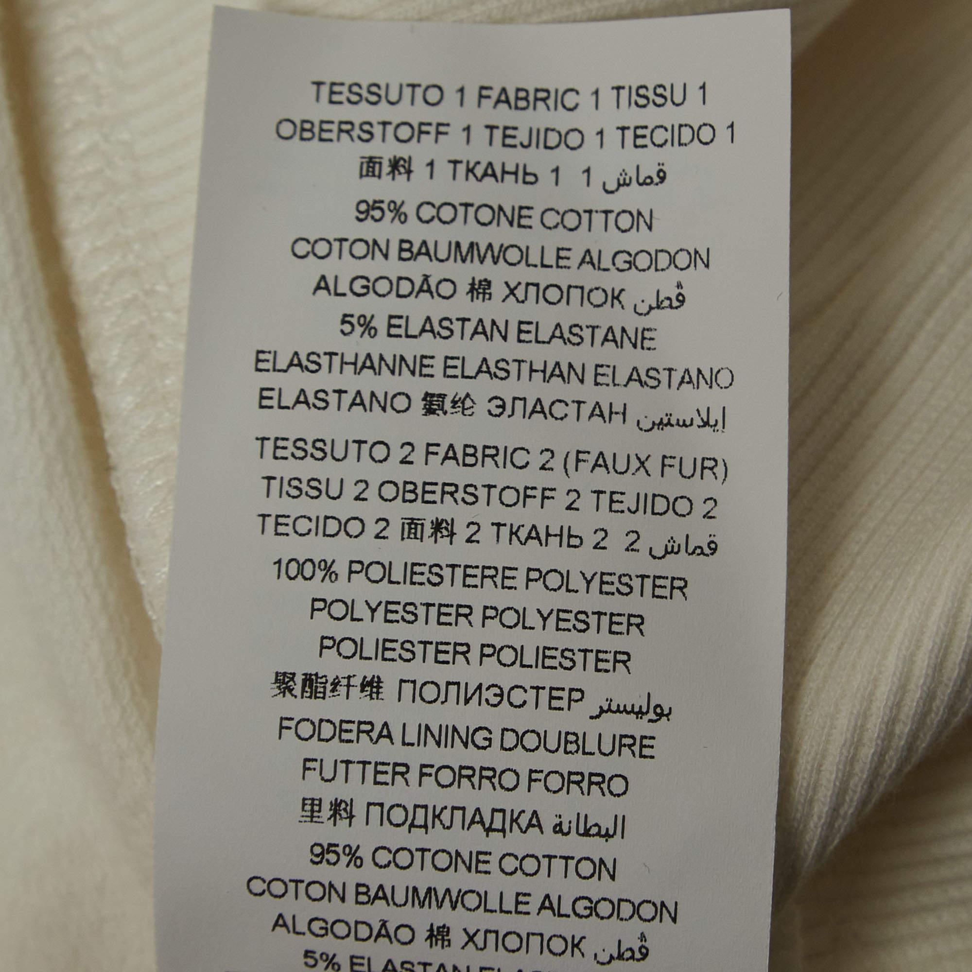Femenino o masculino Moschino Teen Vestido con Capucha de Algodón Osito Blanco (12 Años) en venta