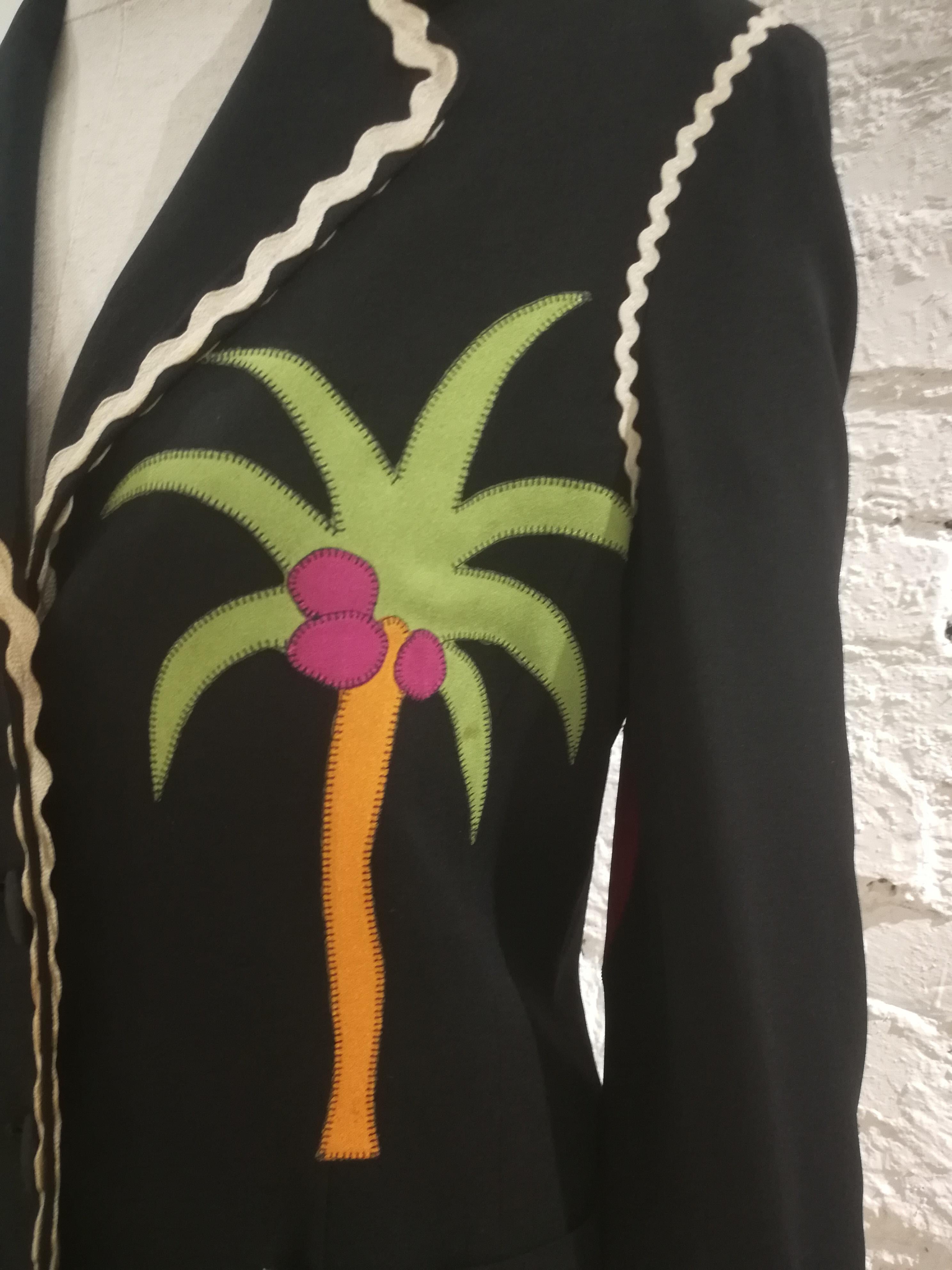 Moschino Vintage Blue Blazer Coat 6