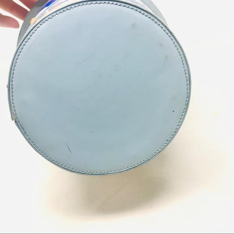 Moschino Vintage Blue Sand Pail Duck Bag en vente 1