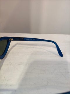 Moschino vintage Blaue Sonnenbrille NWOT