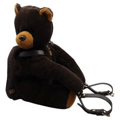 MOSCHINO Vintage Brown Teddy Bear Backpack