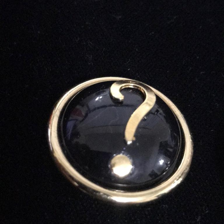 black and gold clip on earrings