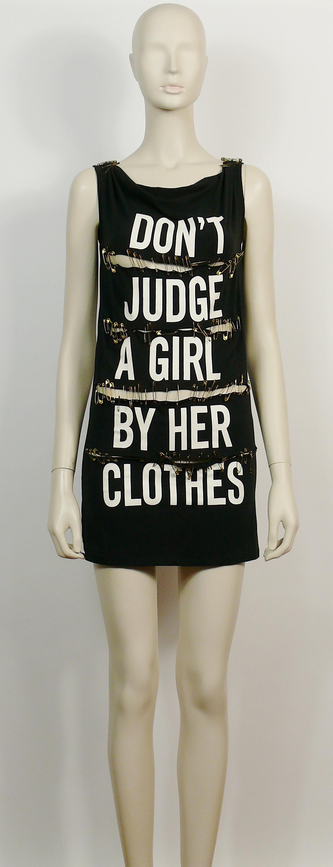 don't judge girl by her clothes