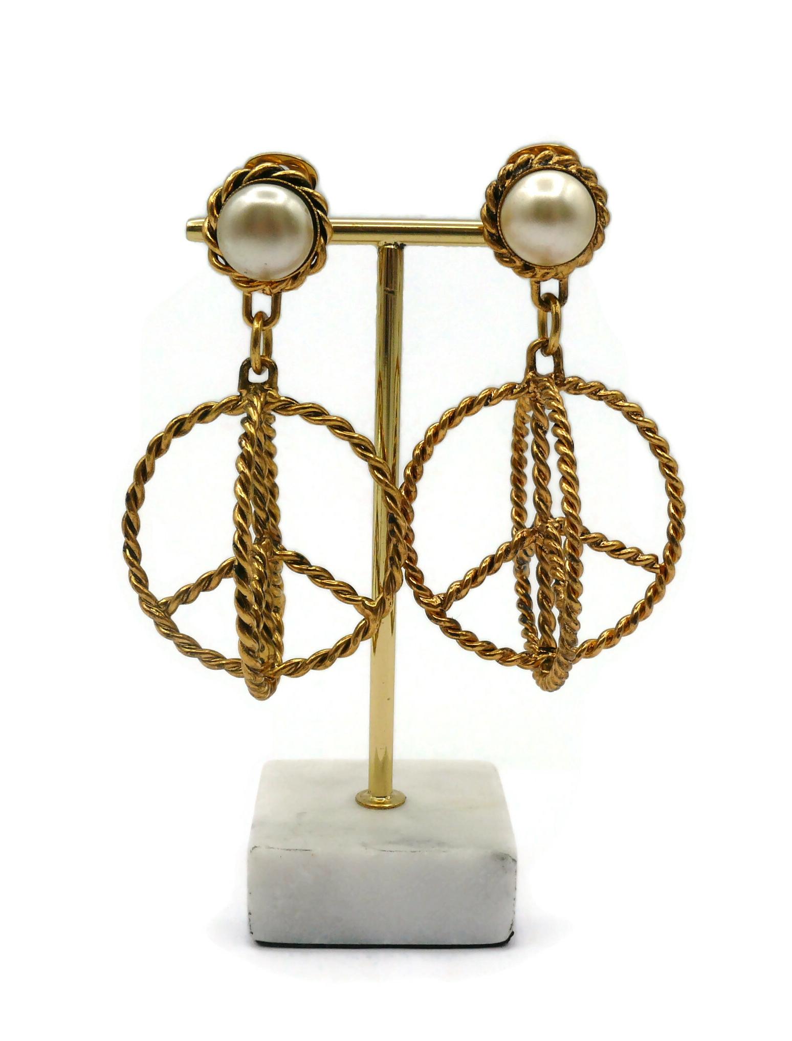 moschino earrings sale