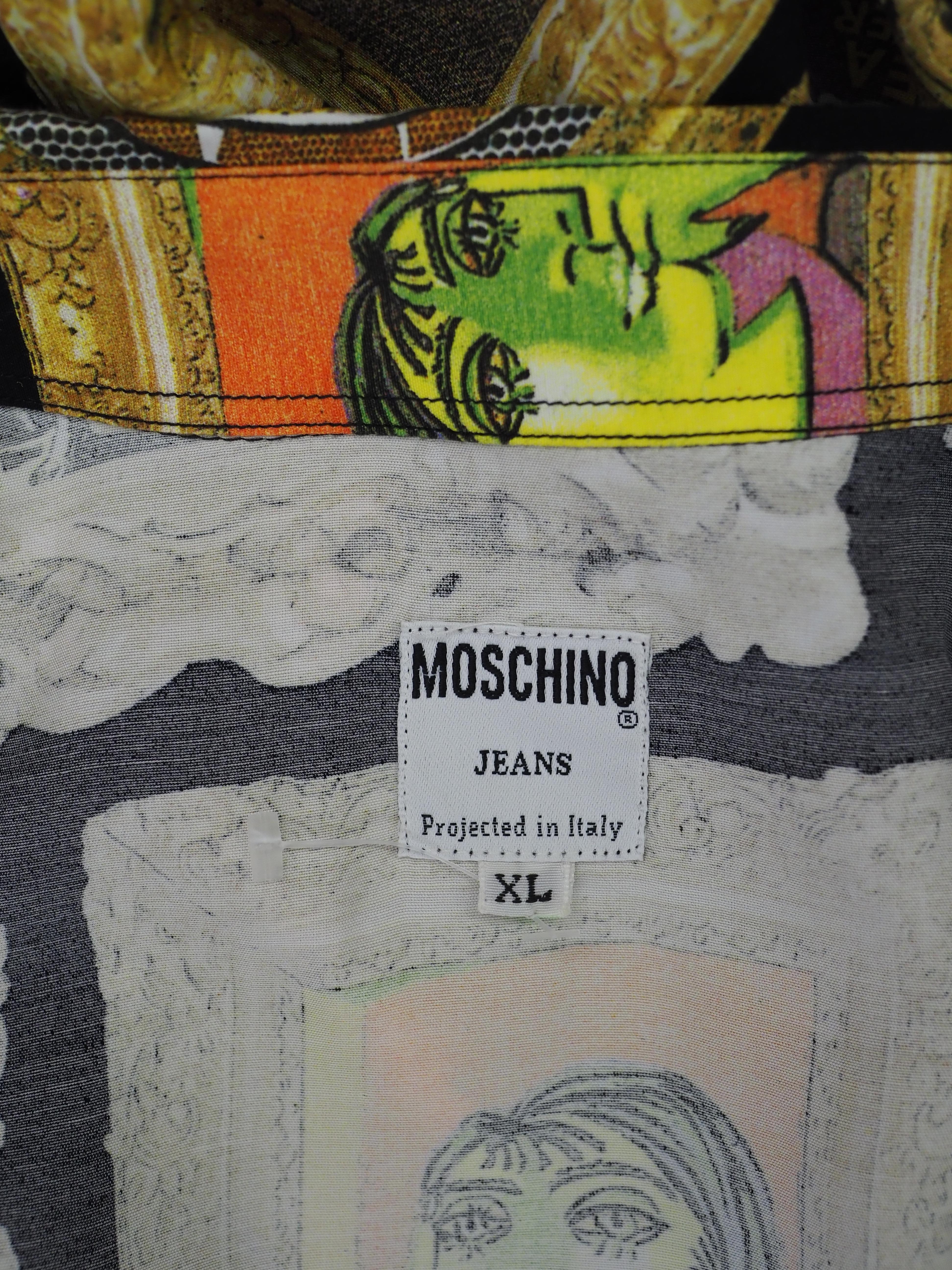 Moschino Vintage Iconic Frame shirt For Sale 9