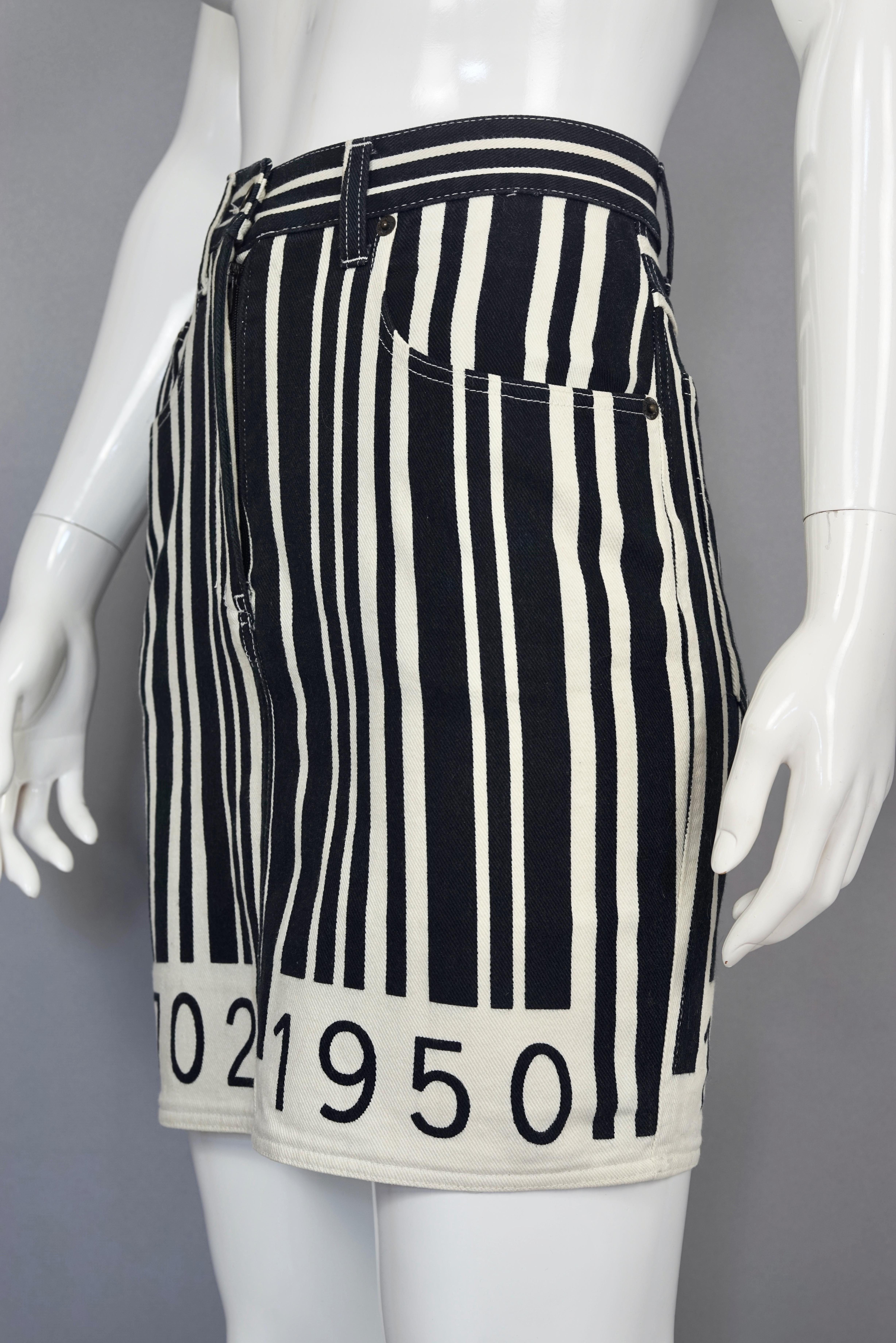 MOSCHINO Vintage MOSCHINO Barcode Neuheit Rock Rock Damen