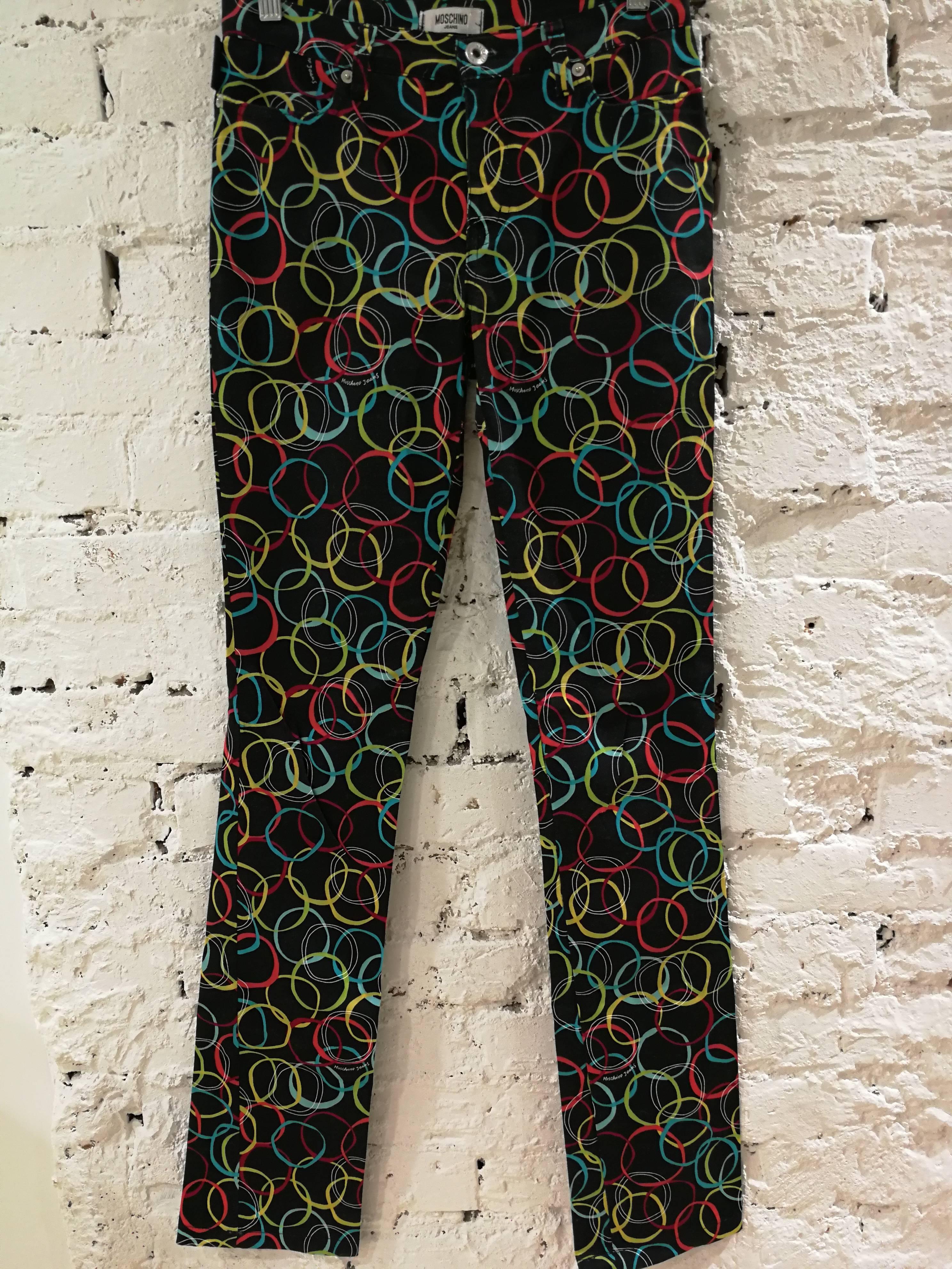 Women's Moschino Vintage Multicoloured Trousers For Sale
