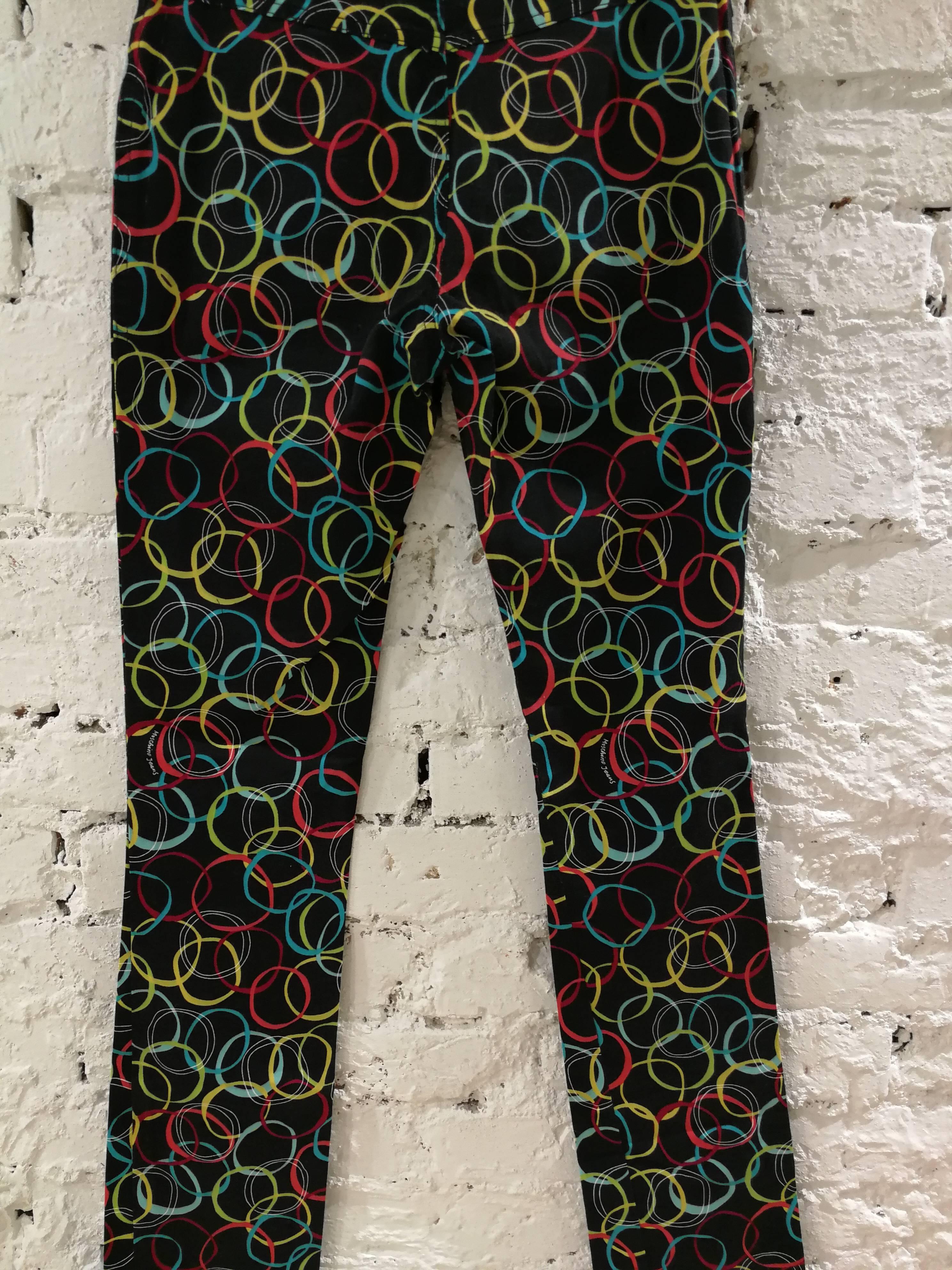Moschino Vintage Multicoloured Trousers For Sale 3