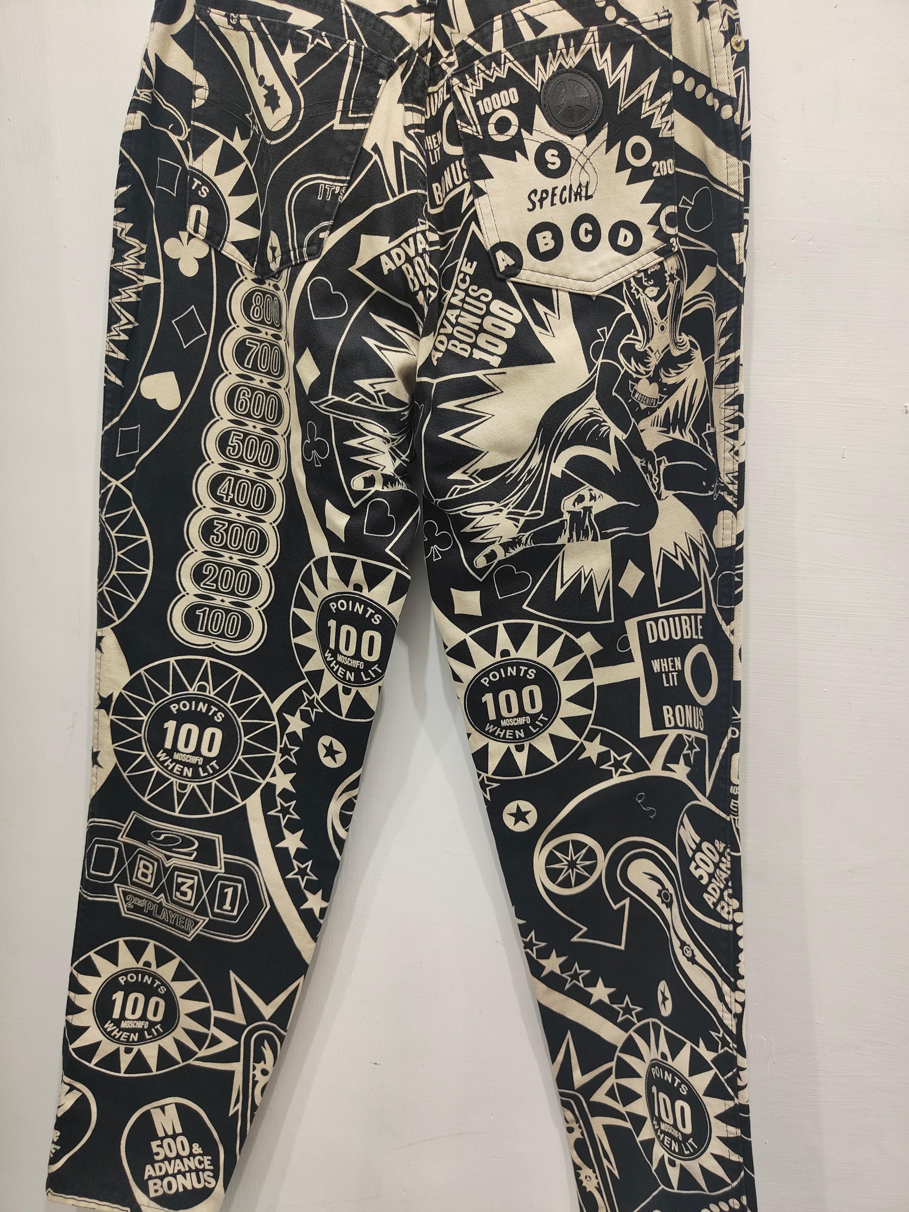 Pantalon vintage de la collection Collectional S de Moschino en vente 1