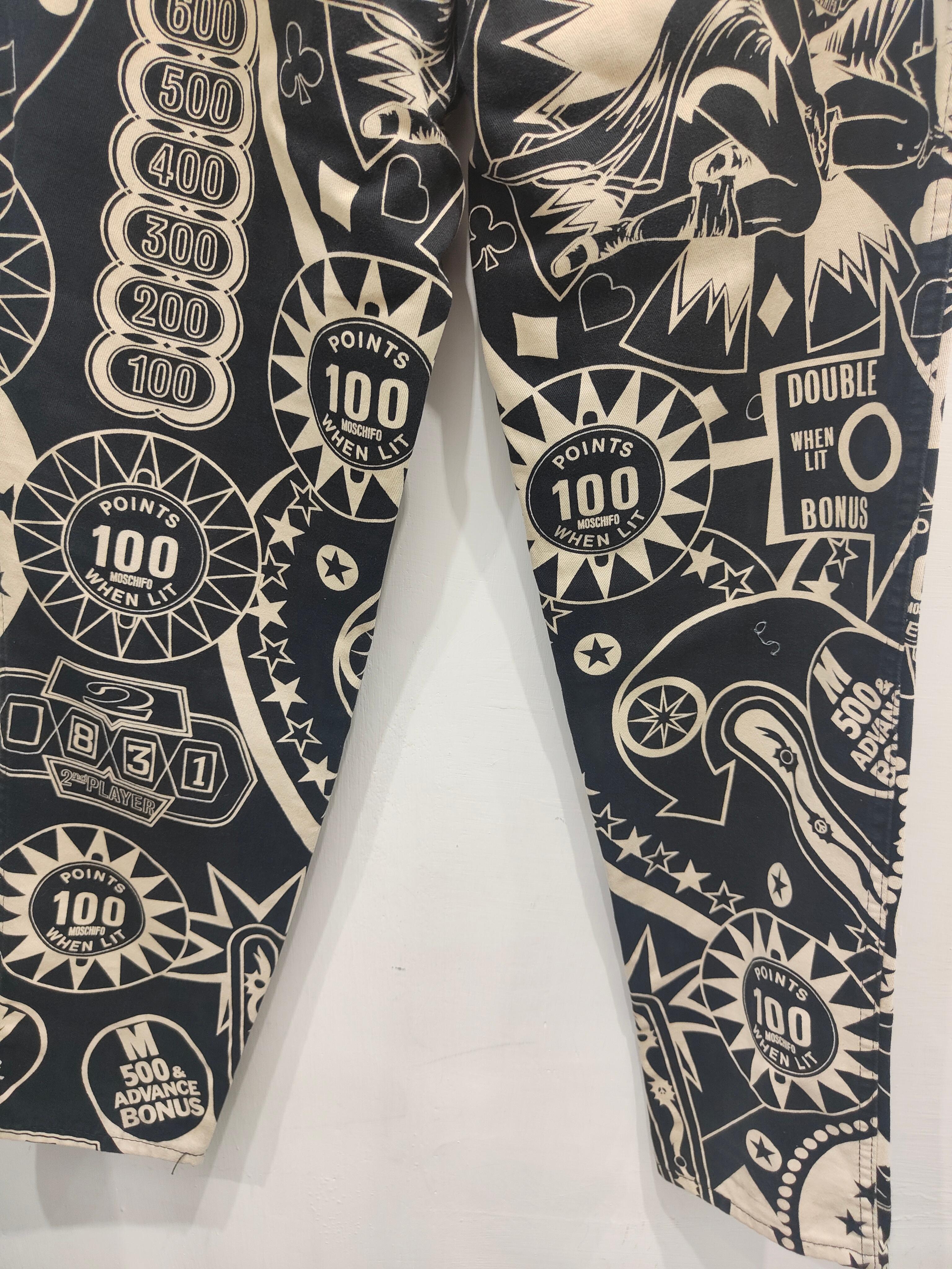 Pantalon vintage de la collection Collectional S de Moschino en vente 3