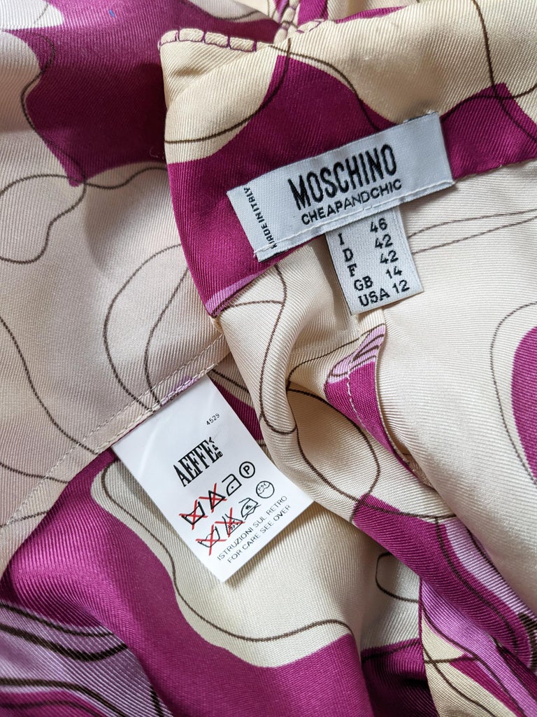 MOSCHINO Y2K checked dress