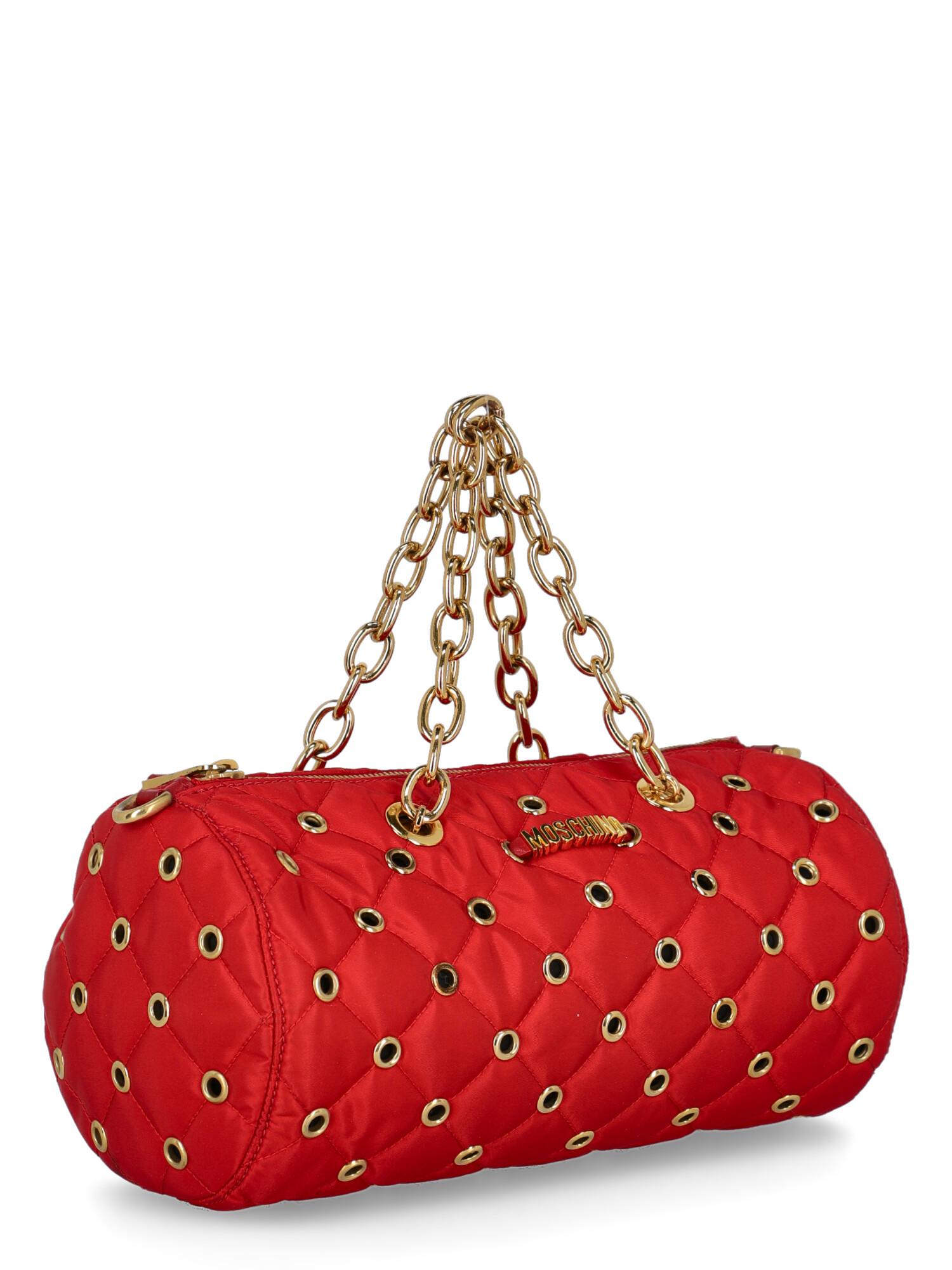 Moschino  Women   Shoulder bags   Red Synthetic Fibers  In Good Condition In Milan, IT