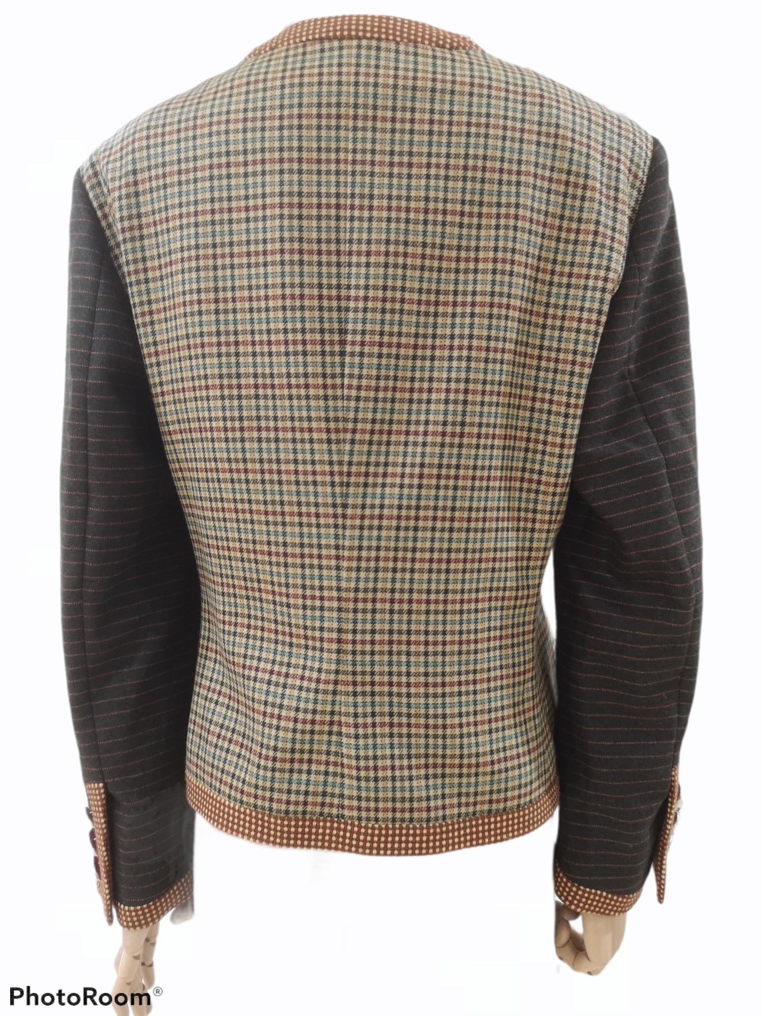 Moschino wool hearts jacket 6