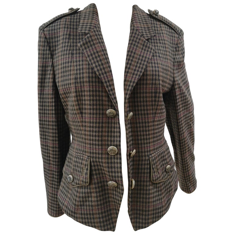 MOSCHINO wool flares suit